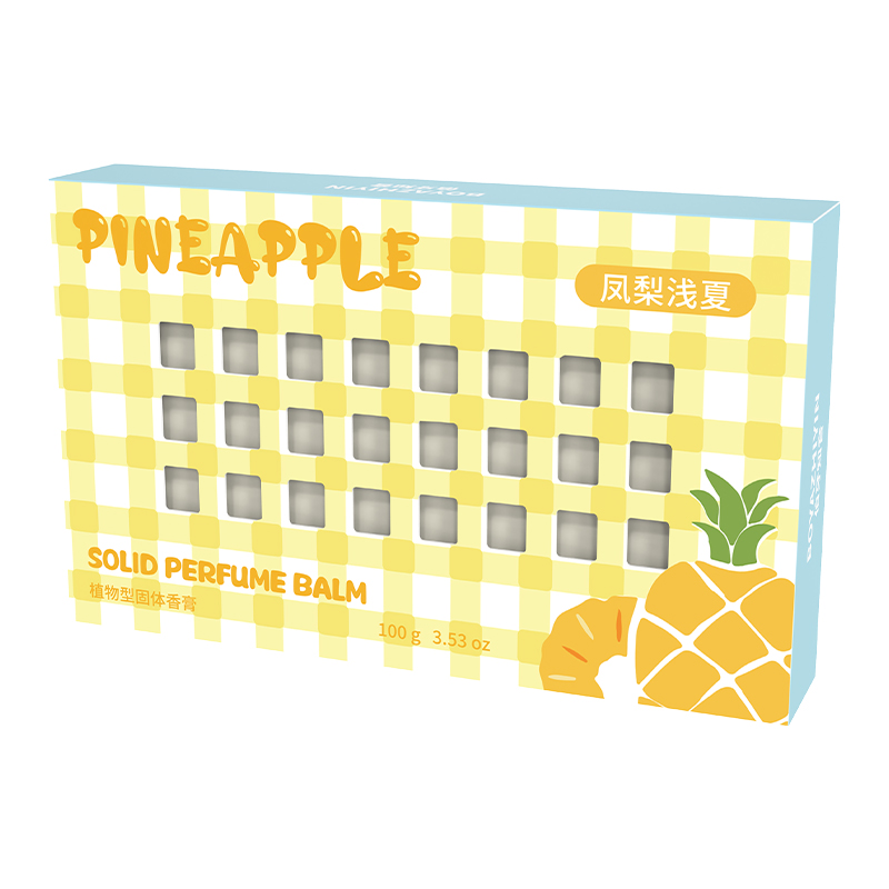 Baume parfum solide à la série fruits frais