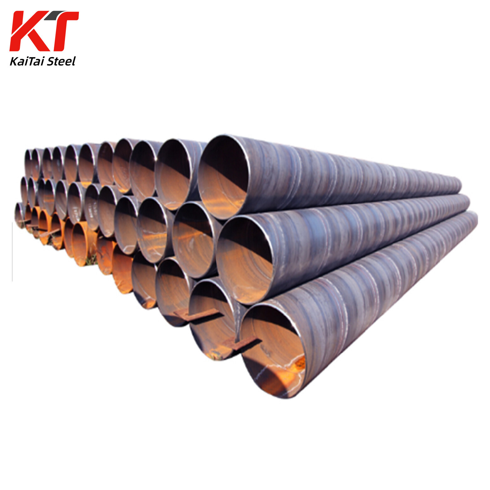 SSAW Spiral Welded Steel Pipes / Petroleum Pipe