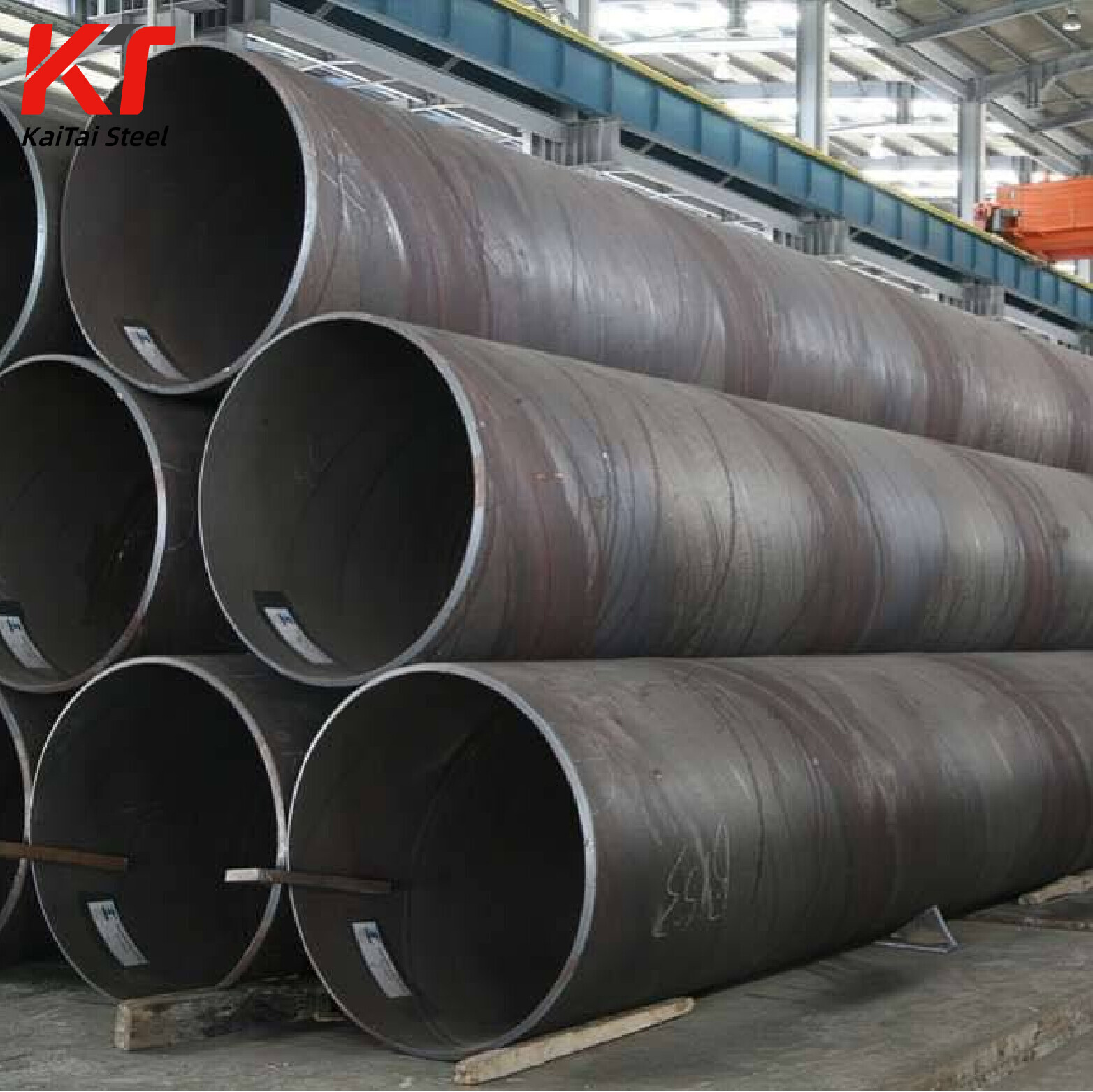 SSAW Spiral Welded Steel Pipes / Petroleum Pipe