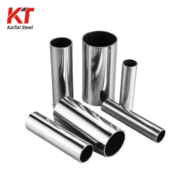 Factory Direct 304/316 Stainless Steel Tube Round Seamless Decorative ERW