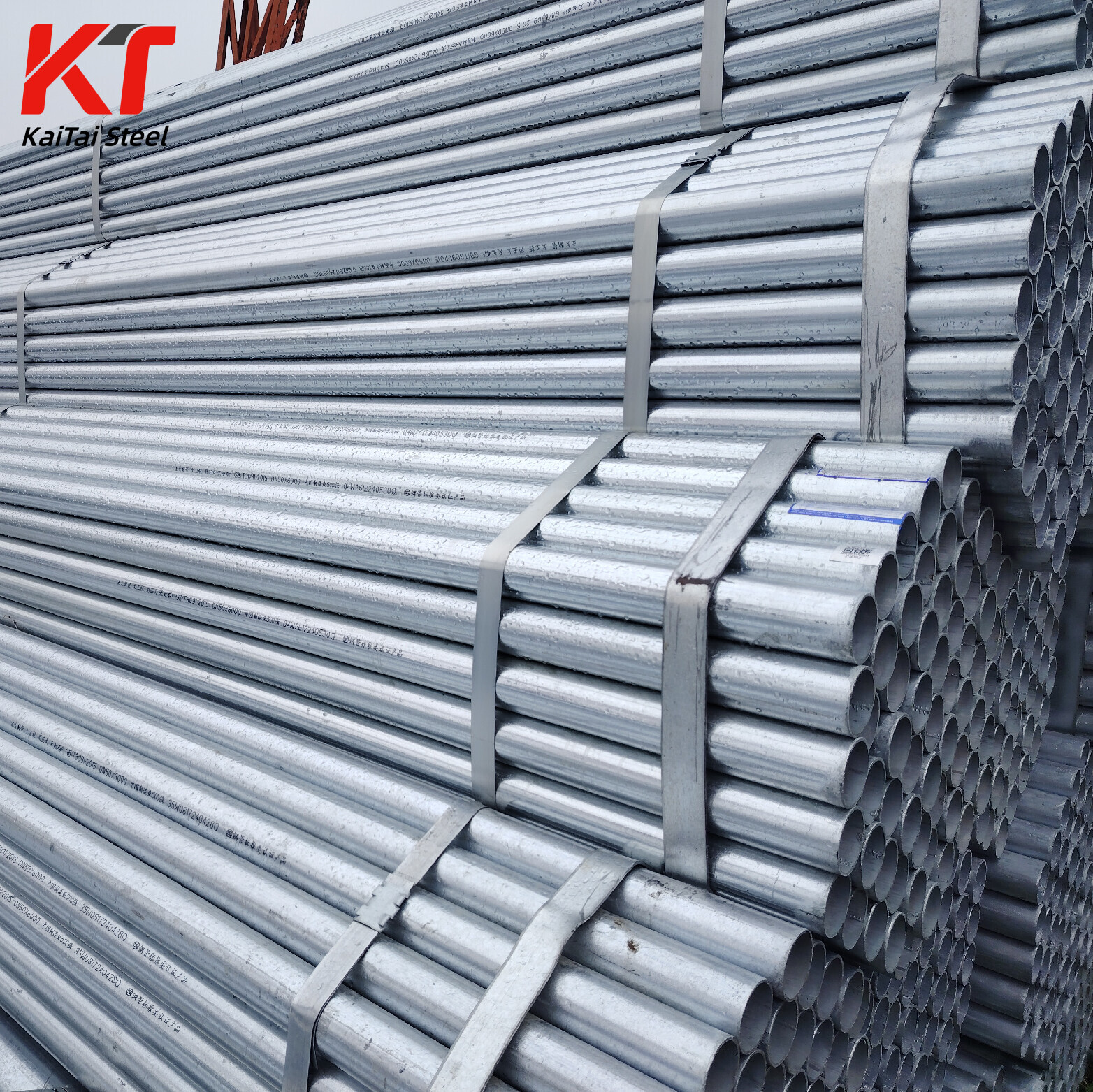 ASTM A106/A36/A53 Galvanized Seamless Steel Pipe / ASTM A53 SCH40 Galvanized Round Pipe Hot-Dip Galvanized Tube