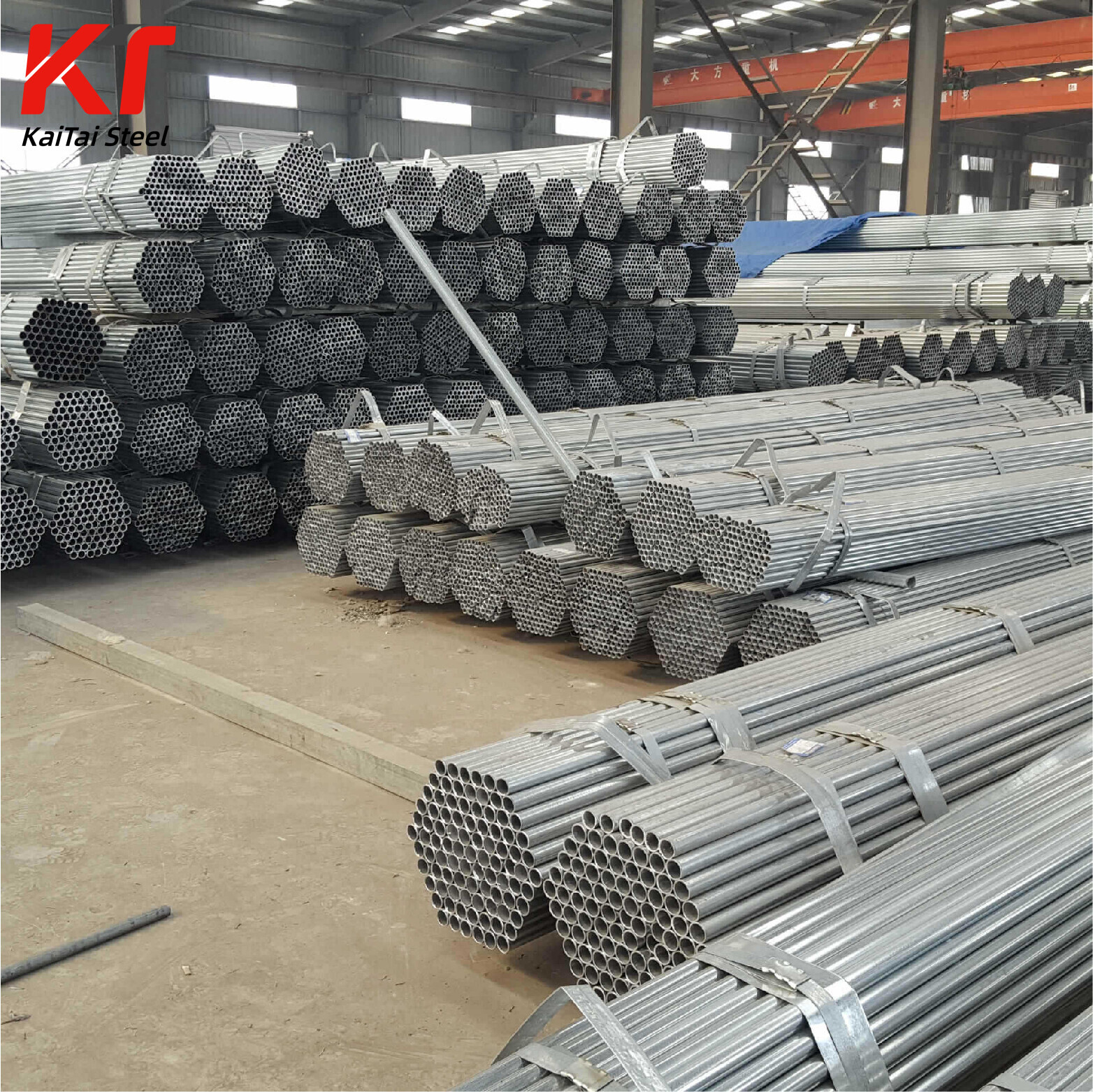 China Supplier Hot Dipped Galvanized Steel round tube Z275 DX51D Galvanized Steel