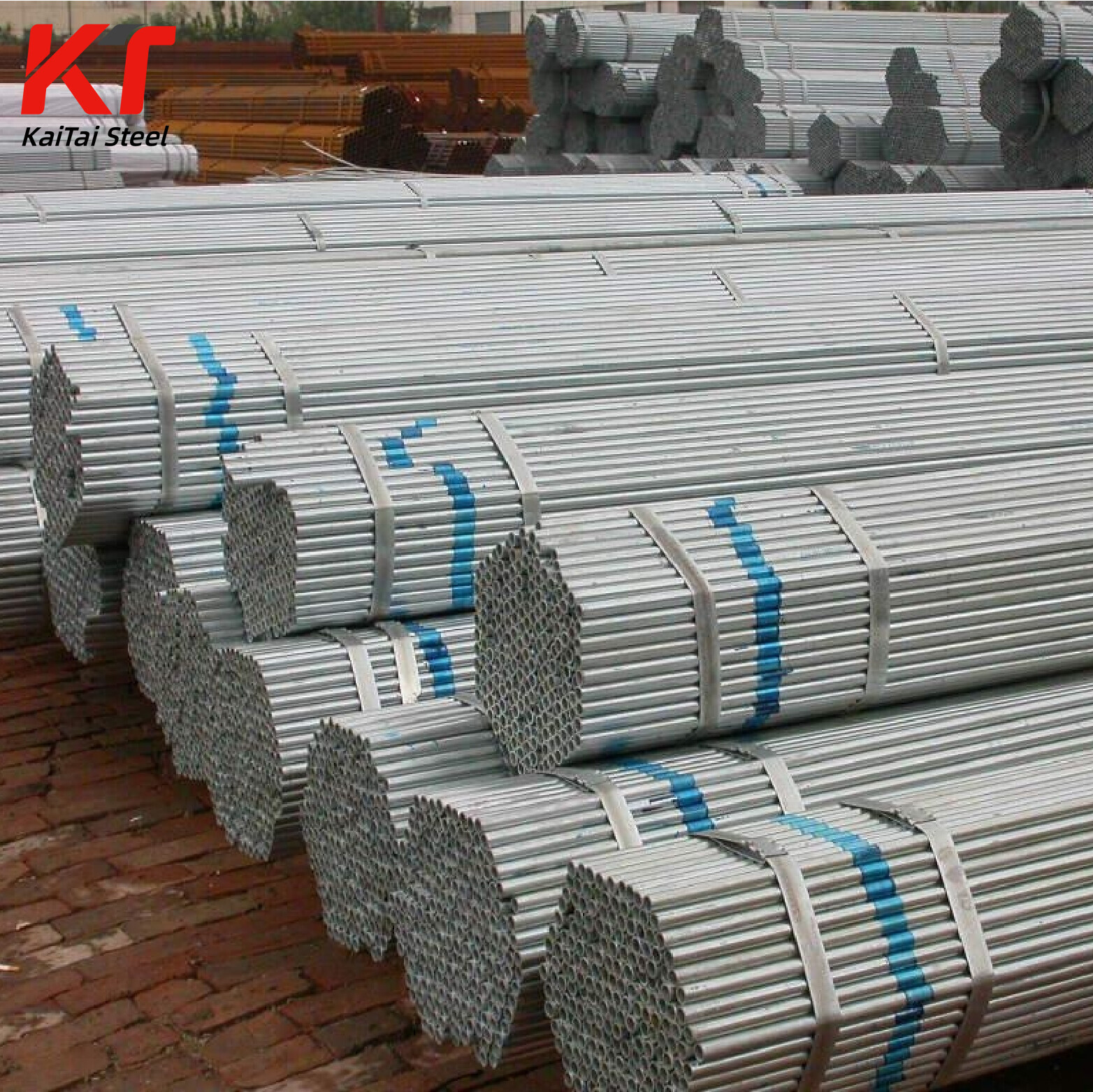 China Supplier Hot Dipped Galvanized Steel round tube Z275 DX51D Galvanized Steel