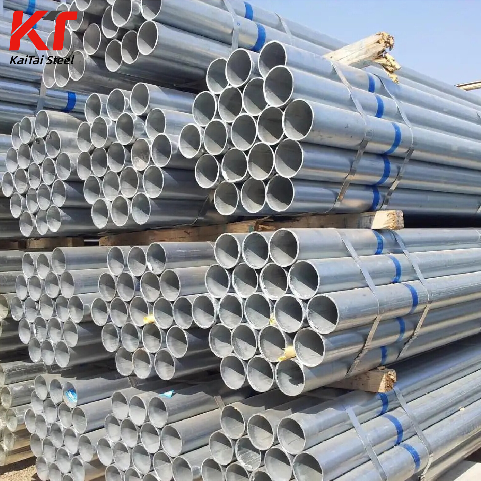 China Supplier Hot Dipped Galvanized Steel round tube Z275 DX51D Galvanized Steel