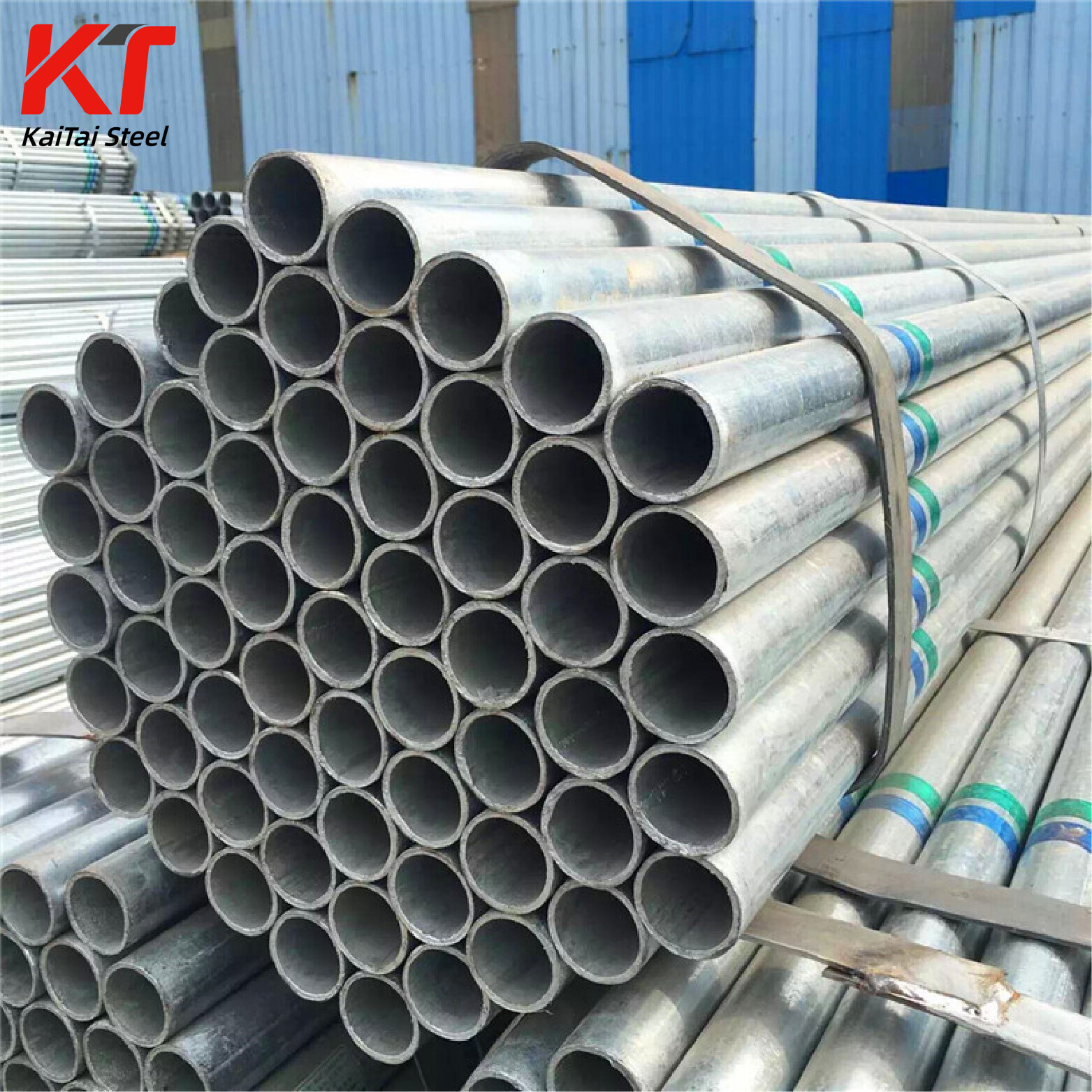 Carbon Steel Pipe A53 EN Hot Dipped Galvanized Gi Steel