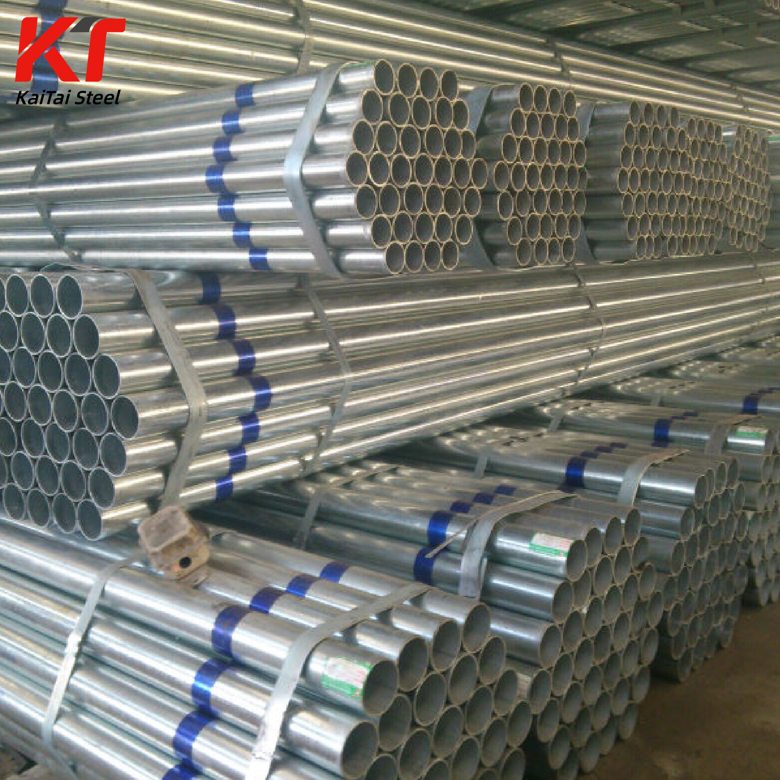Carbon Steel Pipe A53 EN Hot Dipped Galvanized Gi Steel