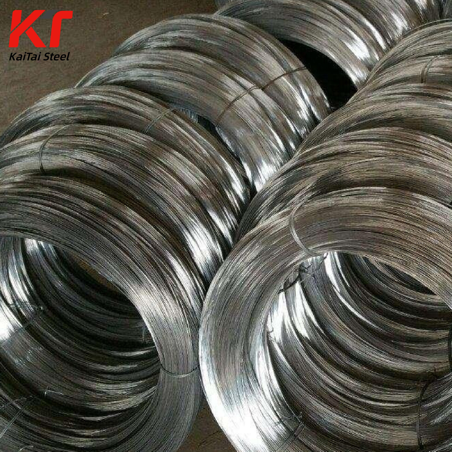 Hot-Dipped Galvanized 0.7mm-2mm Diameter Iron Wire SAE1008 Grade Steel Wire Rods