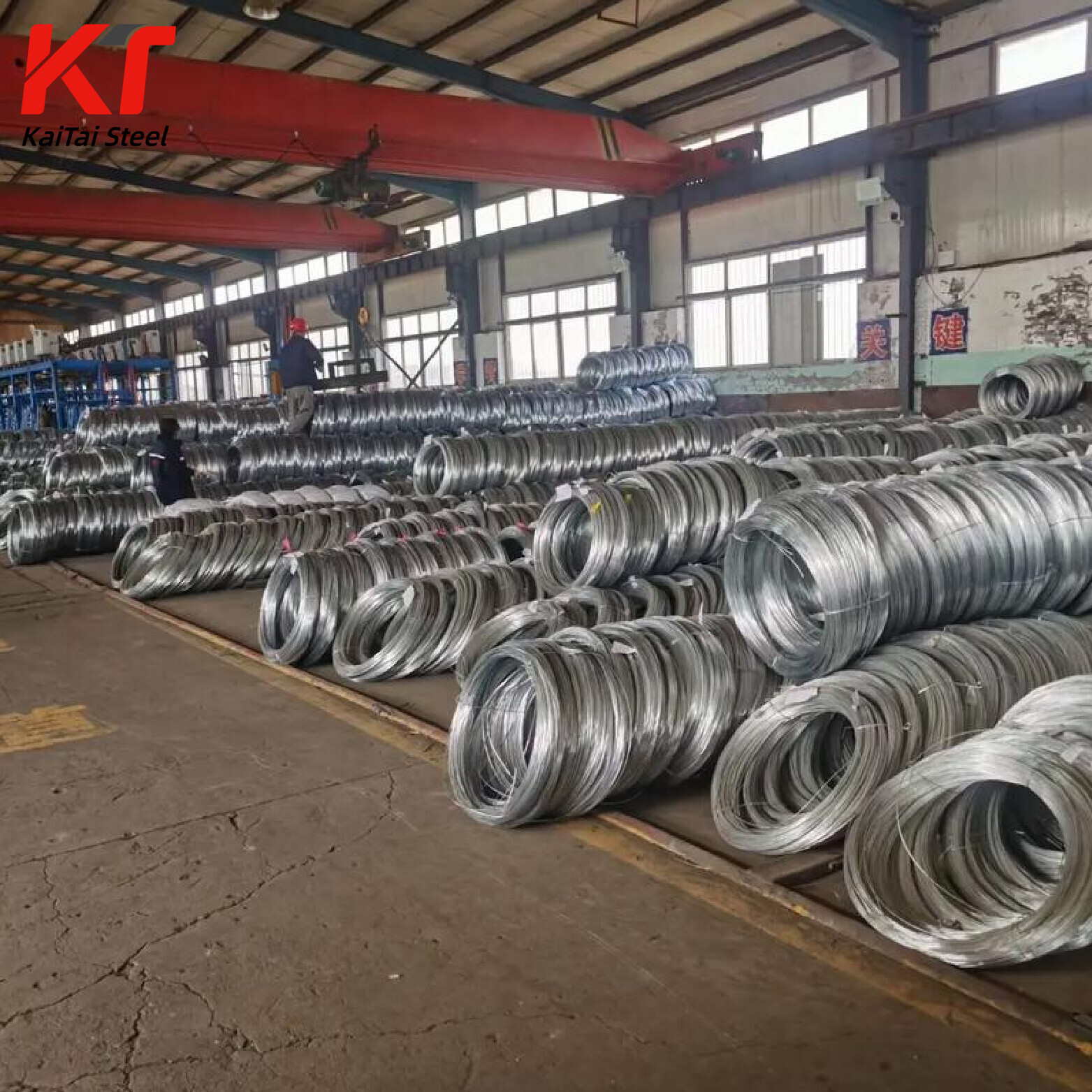 Factory direct sales Galvanized Wire Factory 3.5MM Zinc Coated Hot Dipped Galvanized Steel Wire