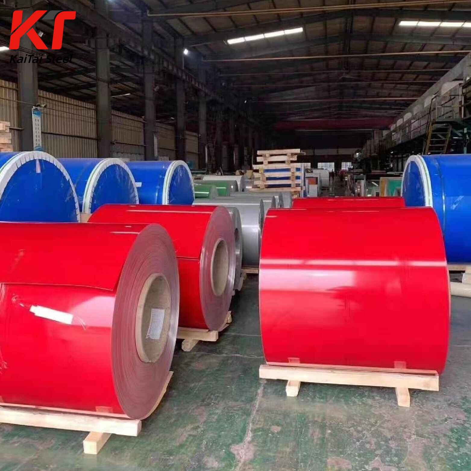 High Quality PPGI/PPGL Color Coated Galvanized Steel Coil Raw Prepainted Building Material