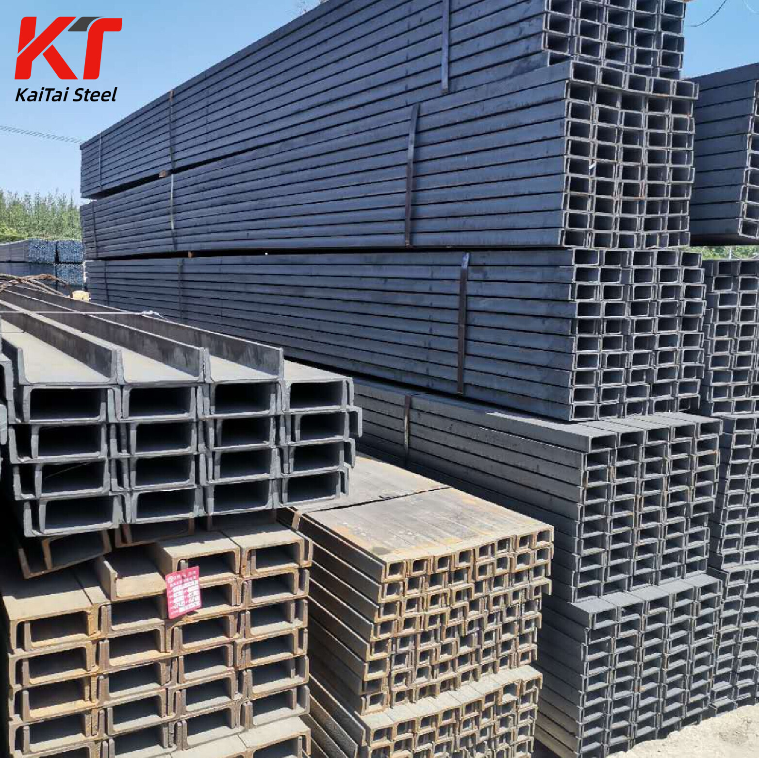 Chinese suppliers' S275JR and S355JR steel products, including C-shaped steel structures, U-shaped steel channel sections