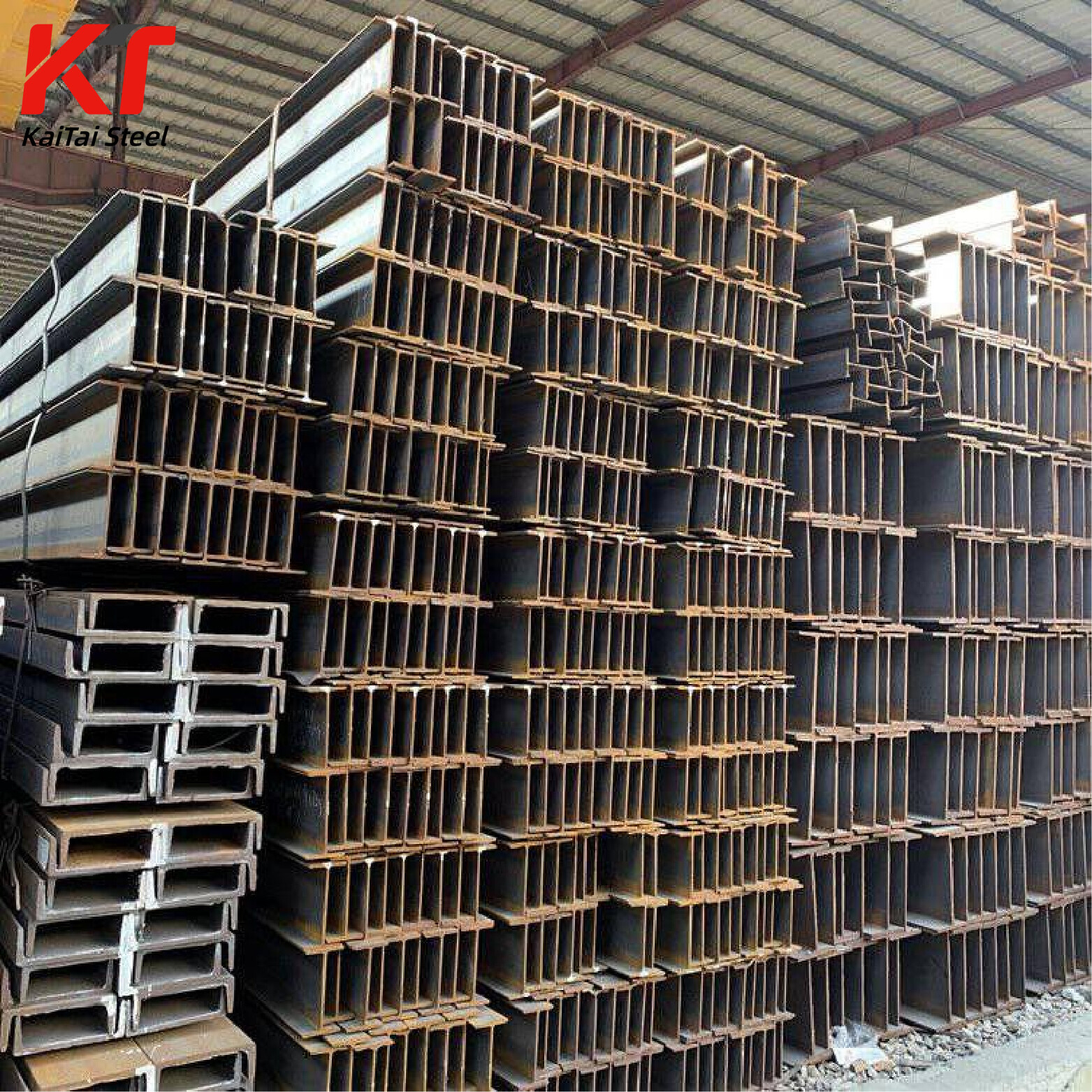 Structural Steel H Beam Iron Standard H Beam Sizes Q235 High Strength Metal Structural Steel