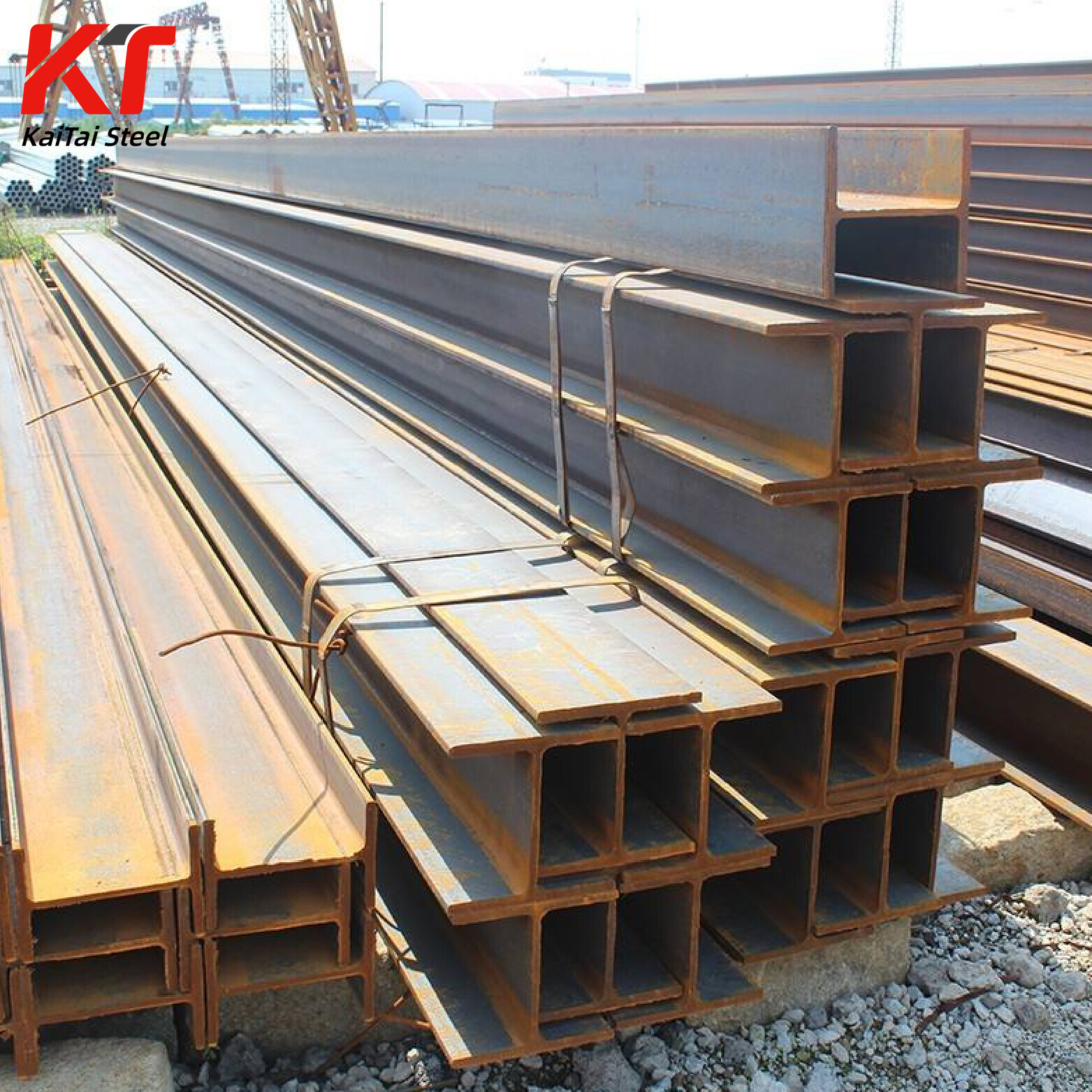 Structural Steel H Beam Iron Standard H Beam Sizes Q235 High Strength Metal Structural Steel