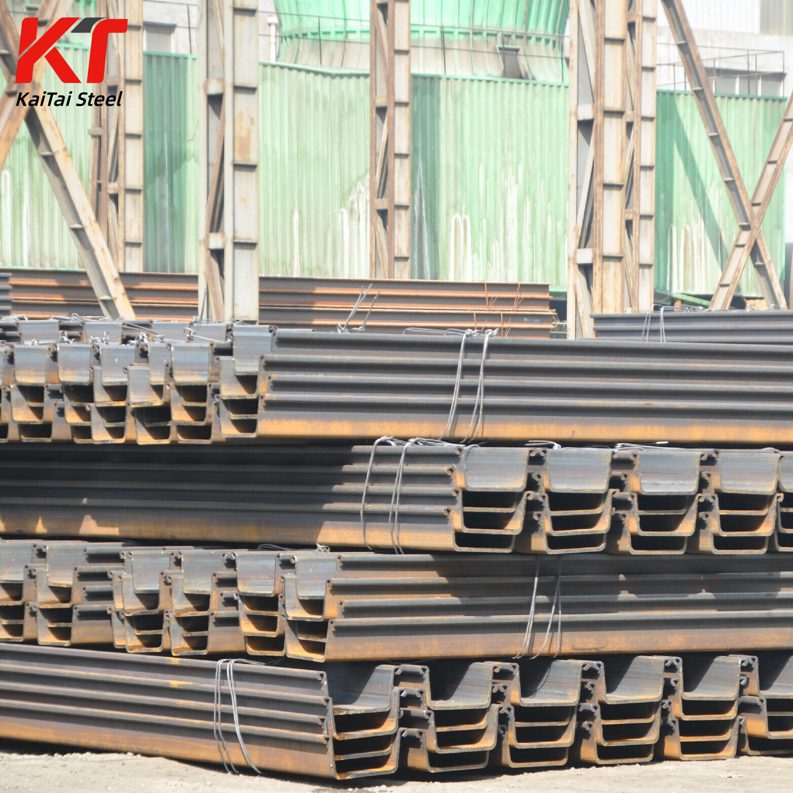 Factory Cold Formed  Steel Sheet Pile Vl605 S355 S390 S430 Hot Rolled U Z Style Steel Sheet Piles 