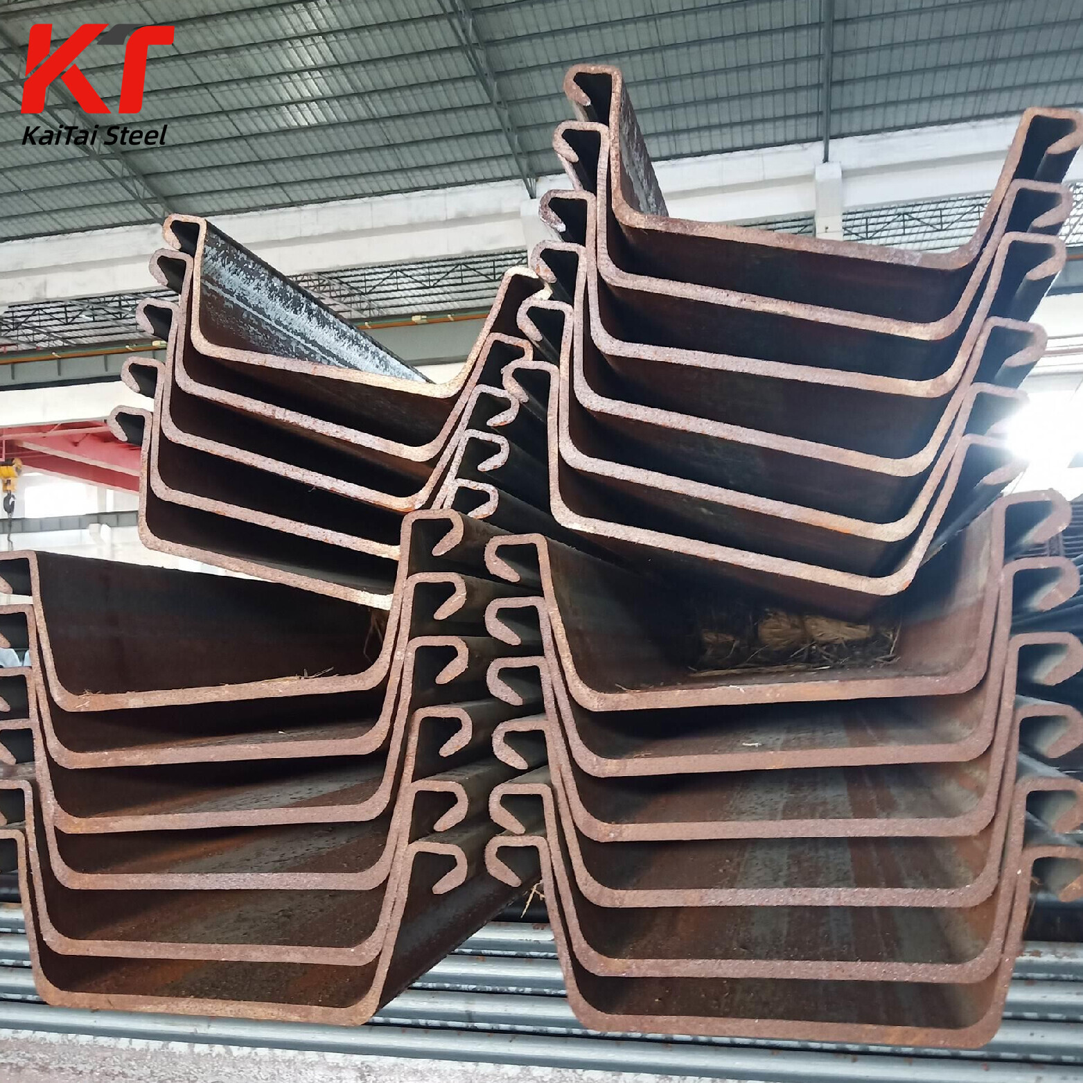 China Factory AISI Sheet Pile U Sheet Pile Cold Rolled Steel Sheet Pile