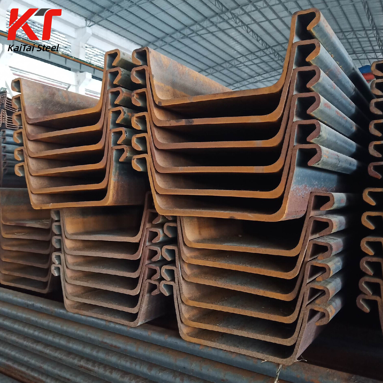 China Factory AISI Sheet Pile U Sheet Pile Cold Rolled Steel Sheet Pile