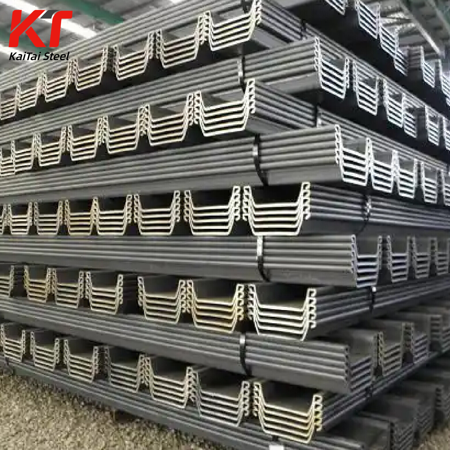 Q235 Q345 Q345b Sy295 Sy390 Retaining Walls Steel Sheet Pile