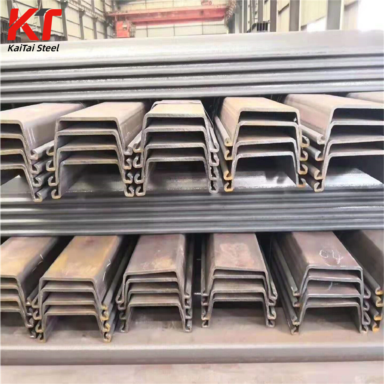 Q235 Q345 Q345b Sy295 Sy390 Retaining Walls Steel Sheet Pile