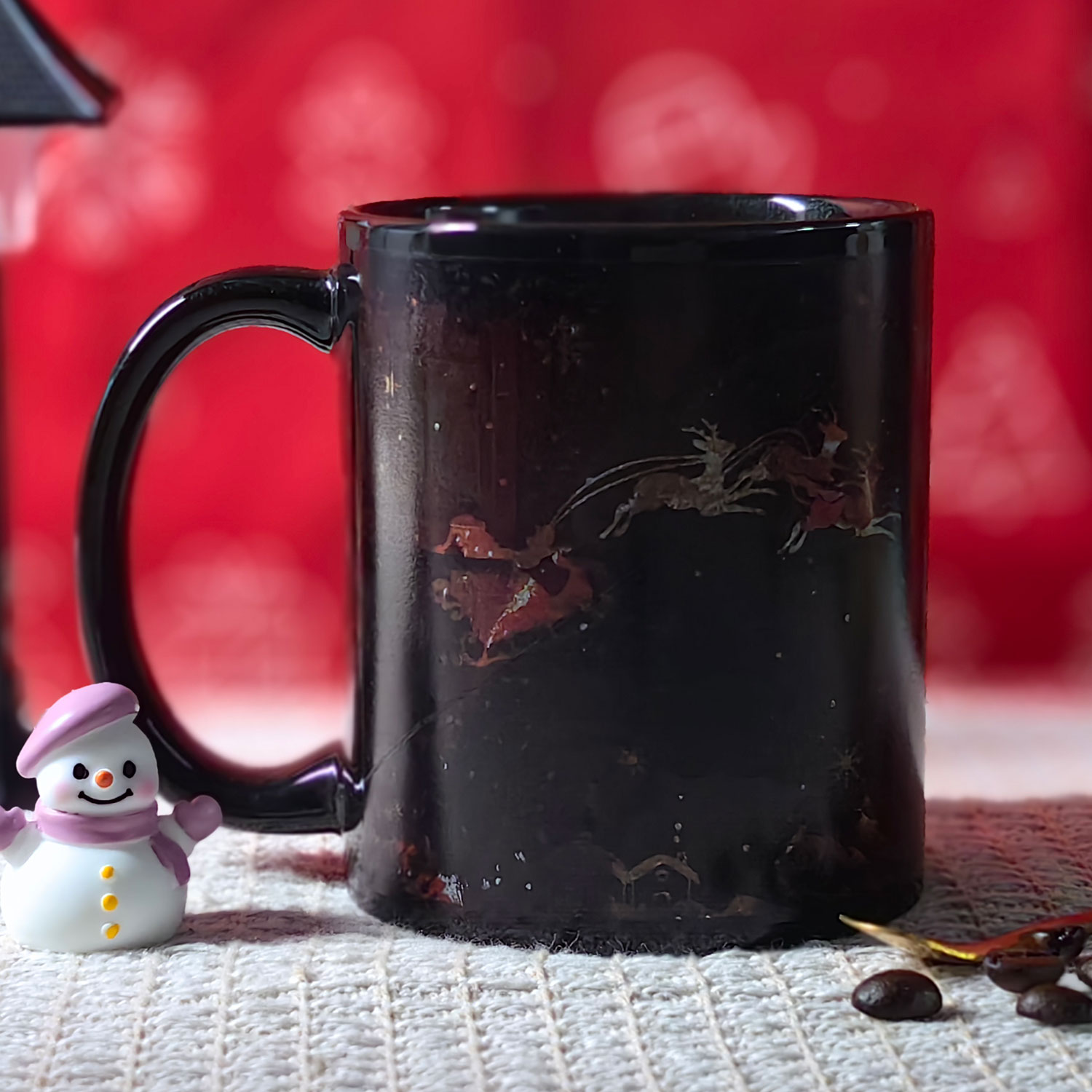 B12-Luche-the Santa Claus，Color Changing Mug Magic Mug.