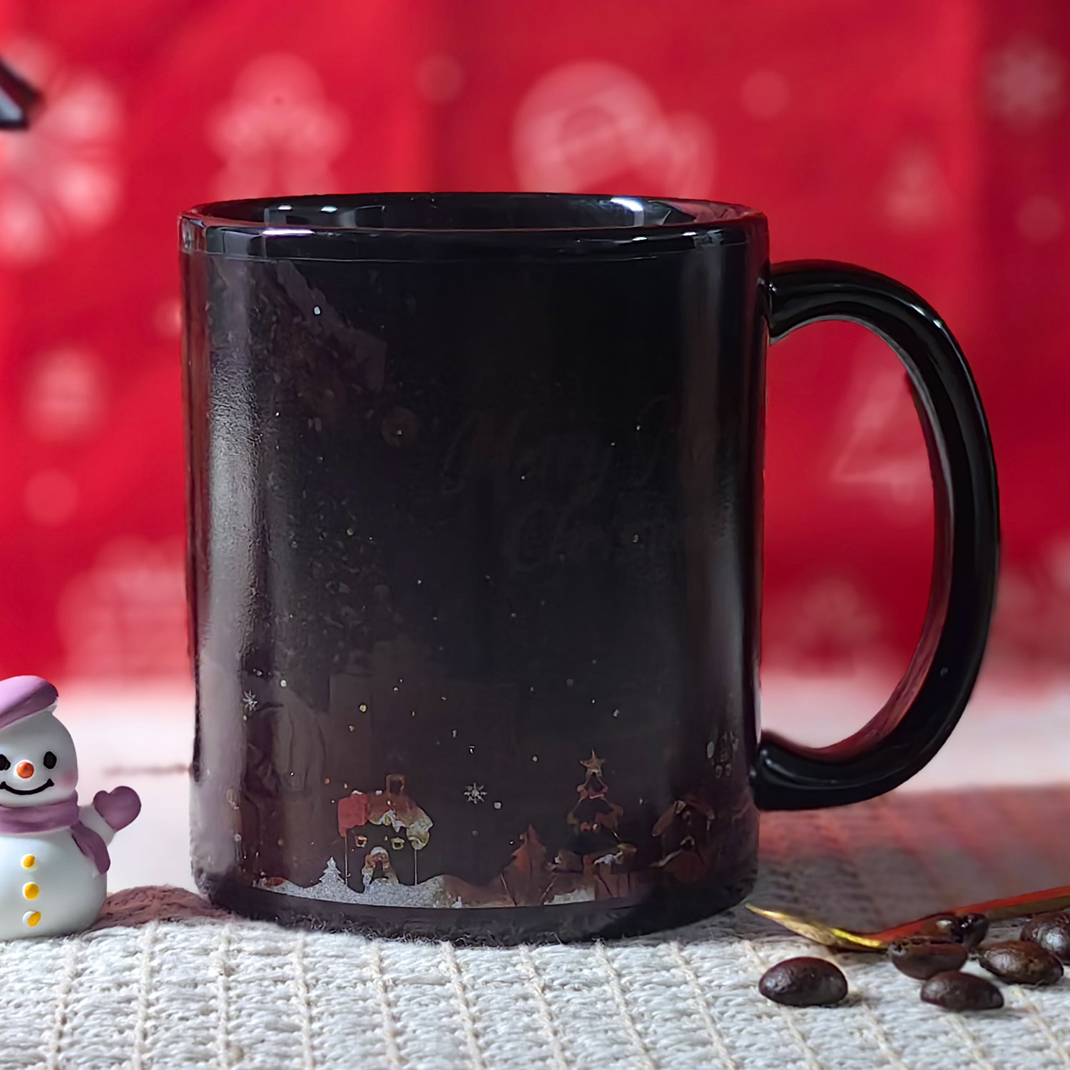 B12-Luche-the Santa Claus，Color Changing Mug Magic Mug.