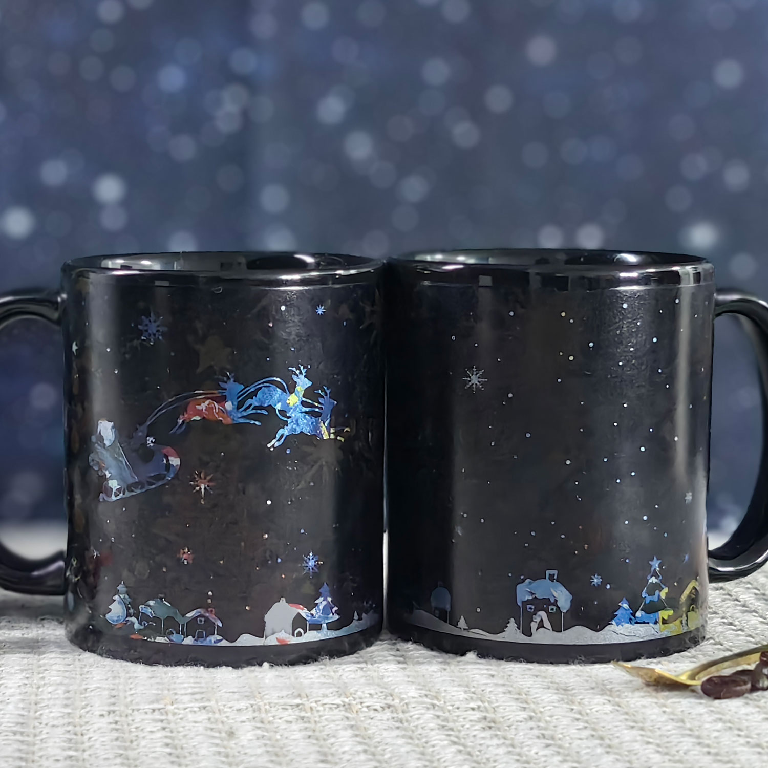 A11-Luche-Trees，Color Changing Mug Magic Mug.