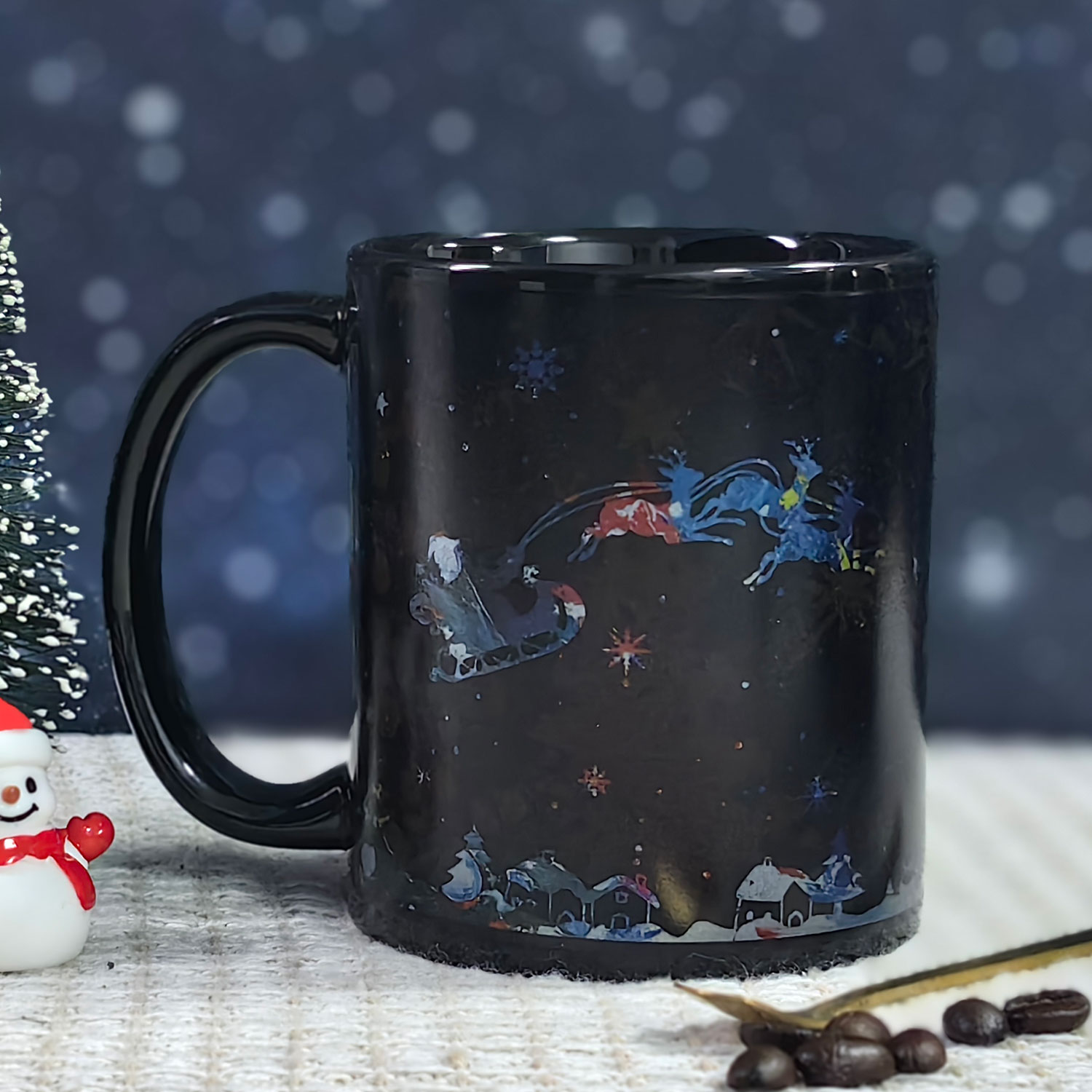 A11-Luche-Trees，Color Changing Mug Magic Mug.