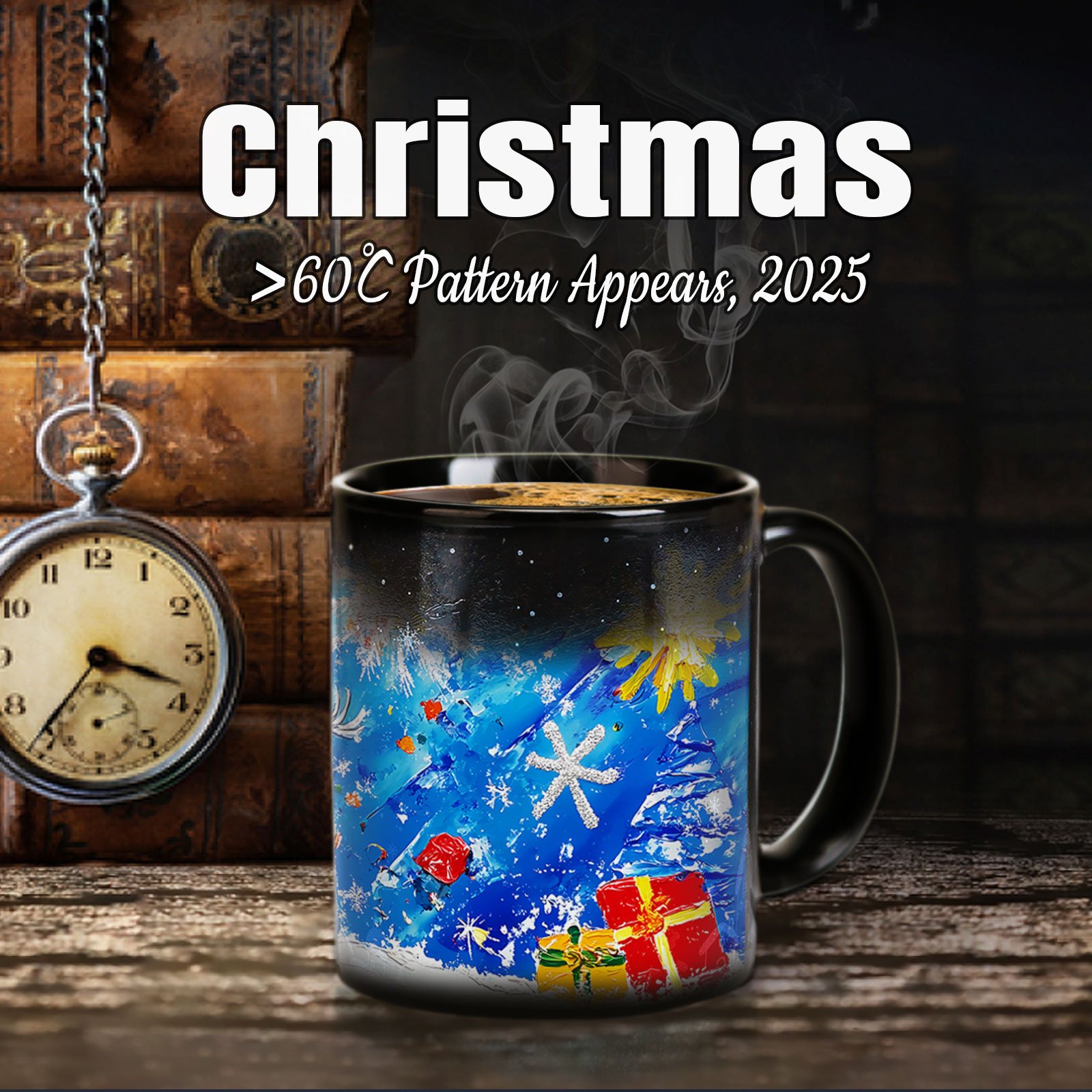 A11-Luche-Trees，Color Changing Mug Magic Mug.