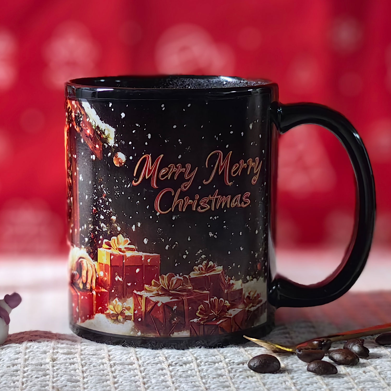 B12-Luche-the Santa Claus，Color Changing Mug Magic Mug.