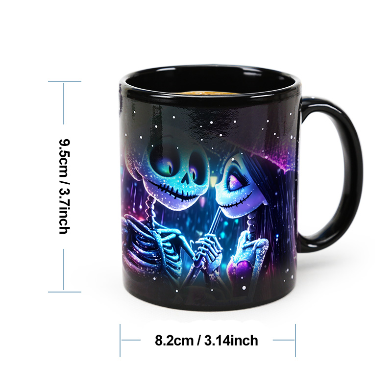 Starry-Rainbow Umbrella，Halloween Color Changing Mug Magic Mug.