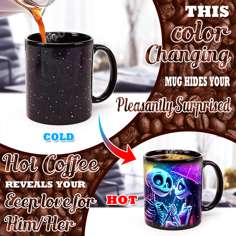 Starry-Rainbow Umbrella，Halloween Color Changing Mug Magic Mug.