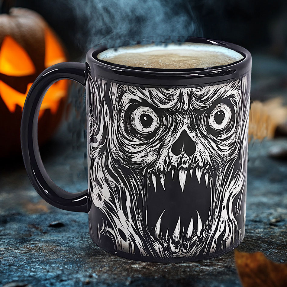 Starry-Ghost，Color Changing Mug Magic Mug.