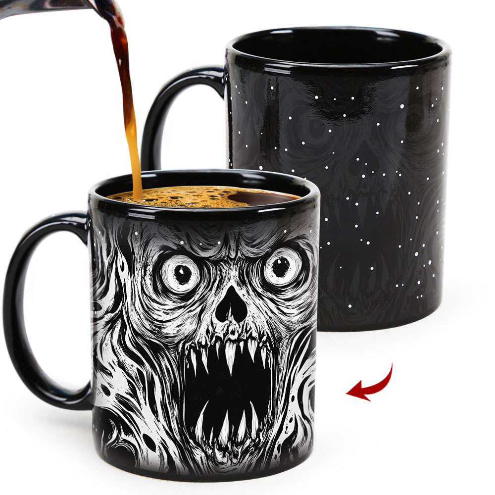 Starry-Ghost，Color Changing Mug Magic Mug.