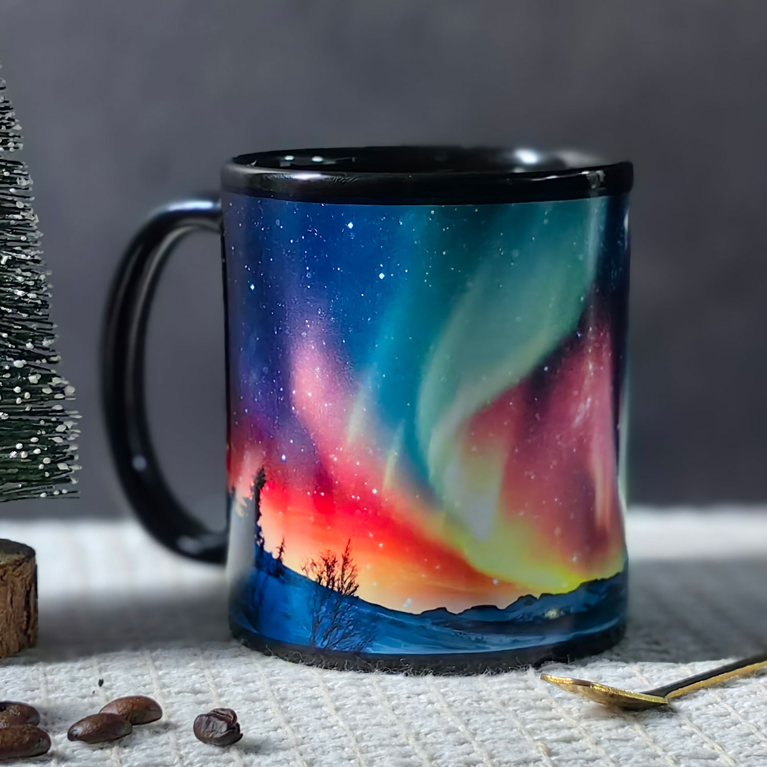 Starry Sky-Aurora B Color Changing Mug Magic Mug.