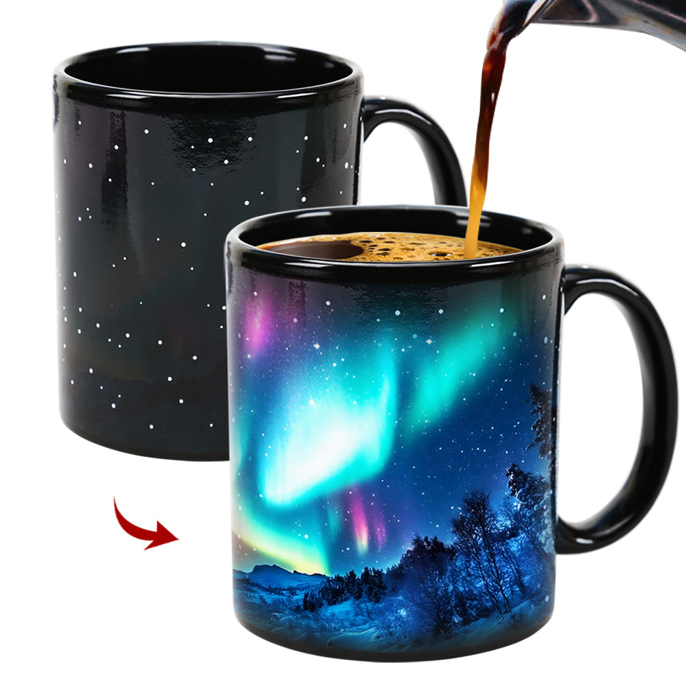 Starry Sky-Aurora B Color Changing Mug Magic Mug.