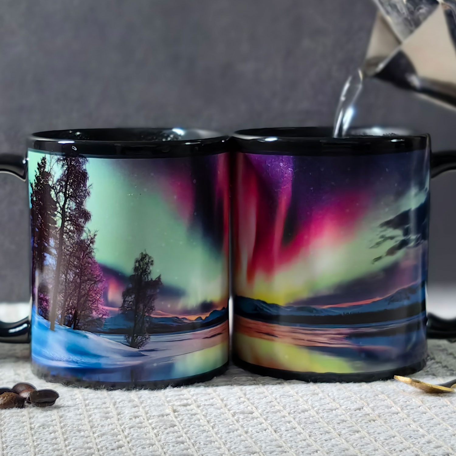 Starry Sky - Aurora A Color Changing Mug Magic Mug.