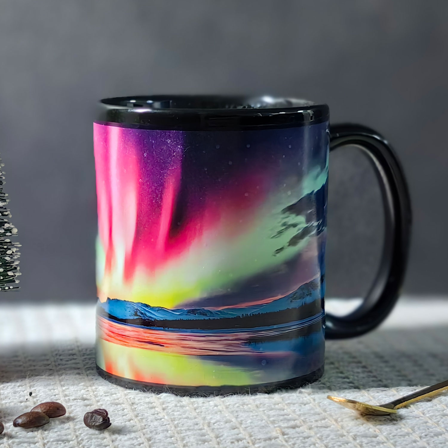 Starry Sky - Aurora A Color Changing Mug Magic Mug.