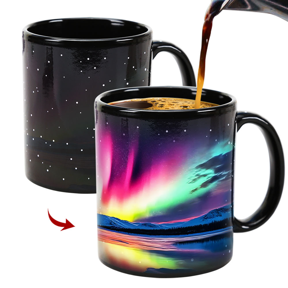 Starry Sky - Aurora A Color Changing Mug Magic Mug.