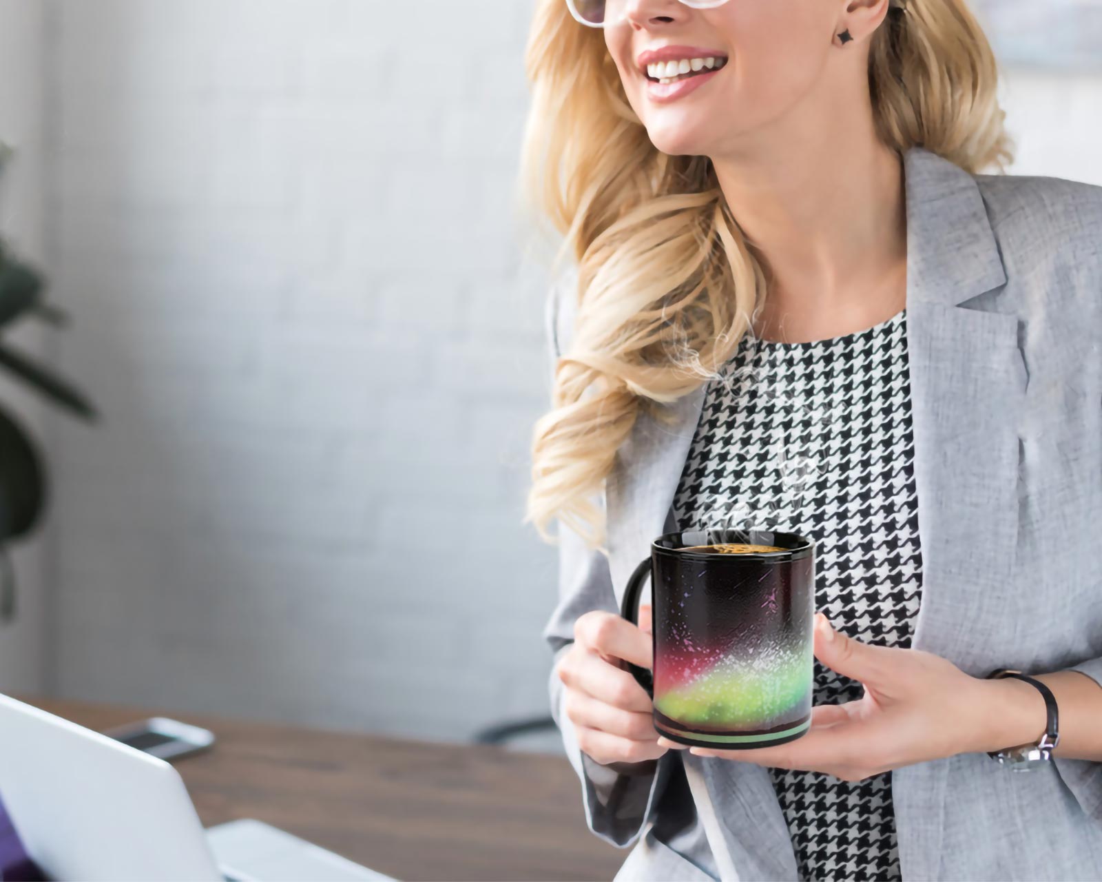 Romantic-Aurora Color Changing Mug Magic Mug.