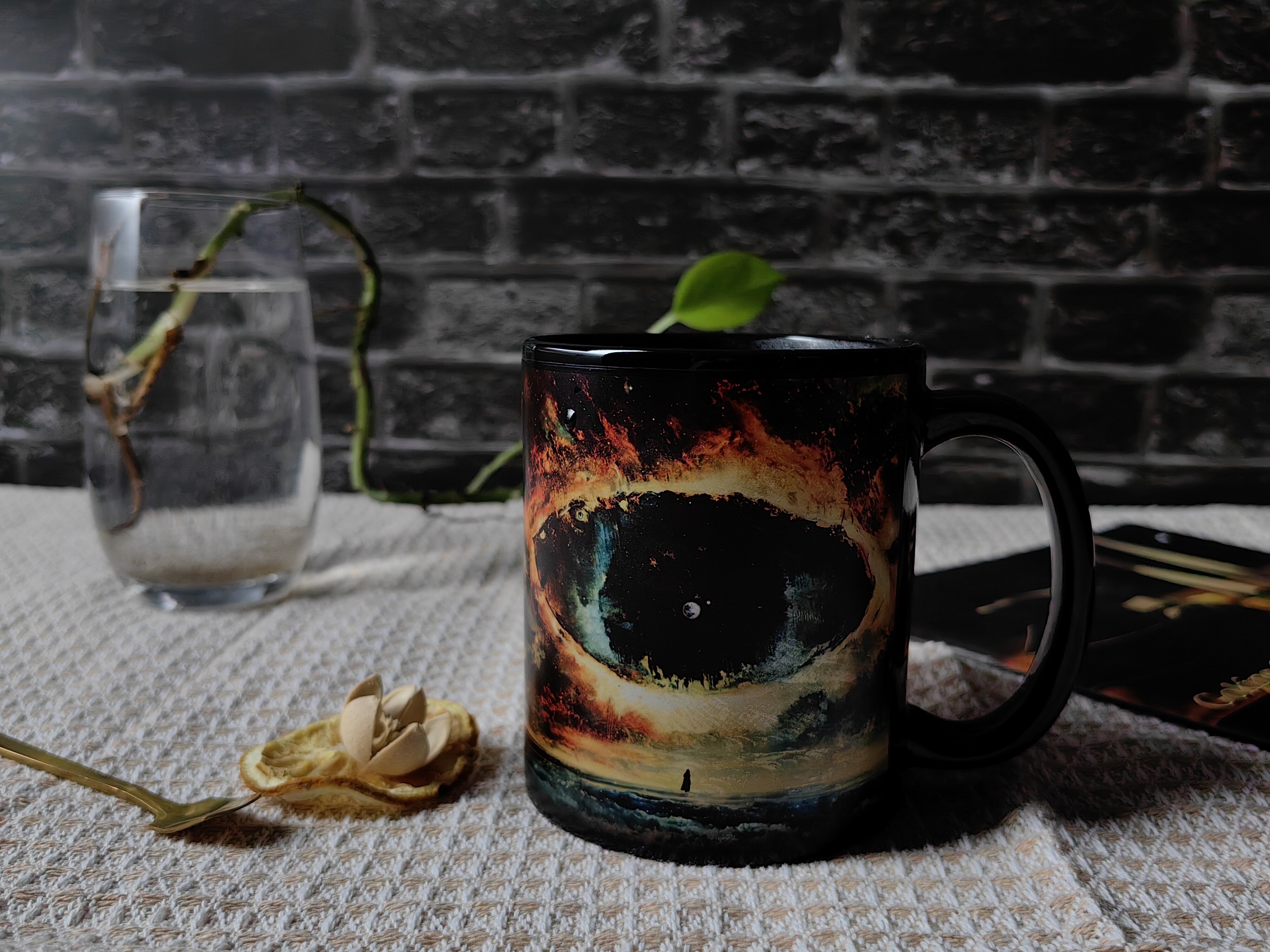 Interstellar-Eye Black Hole Color Changing Mug Magic Mug.