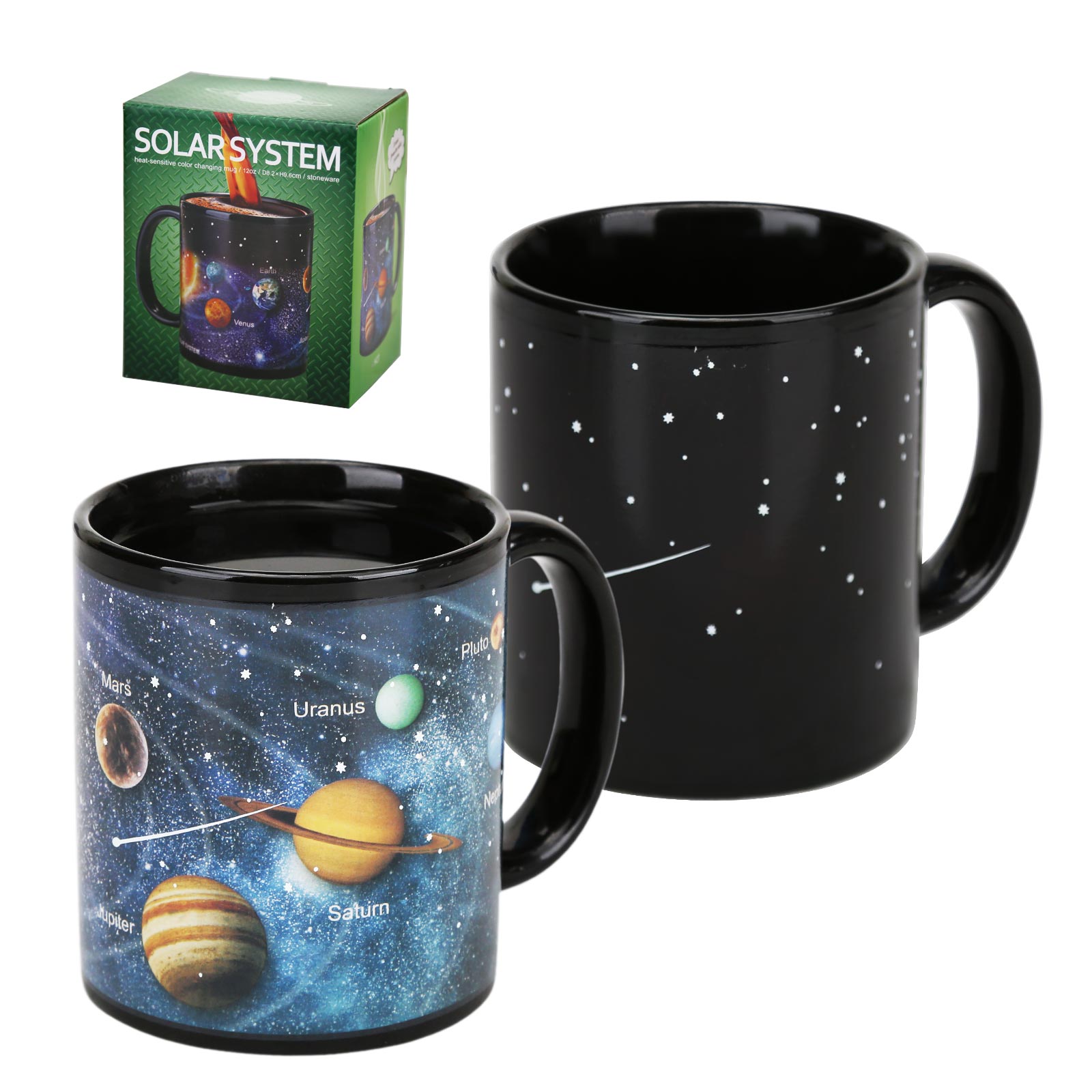 Starry Sky- Solar System Color Changing Mug Magic Mug.
