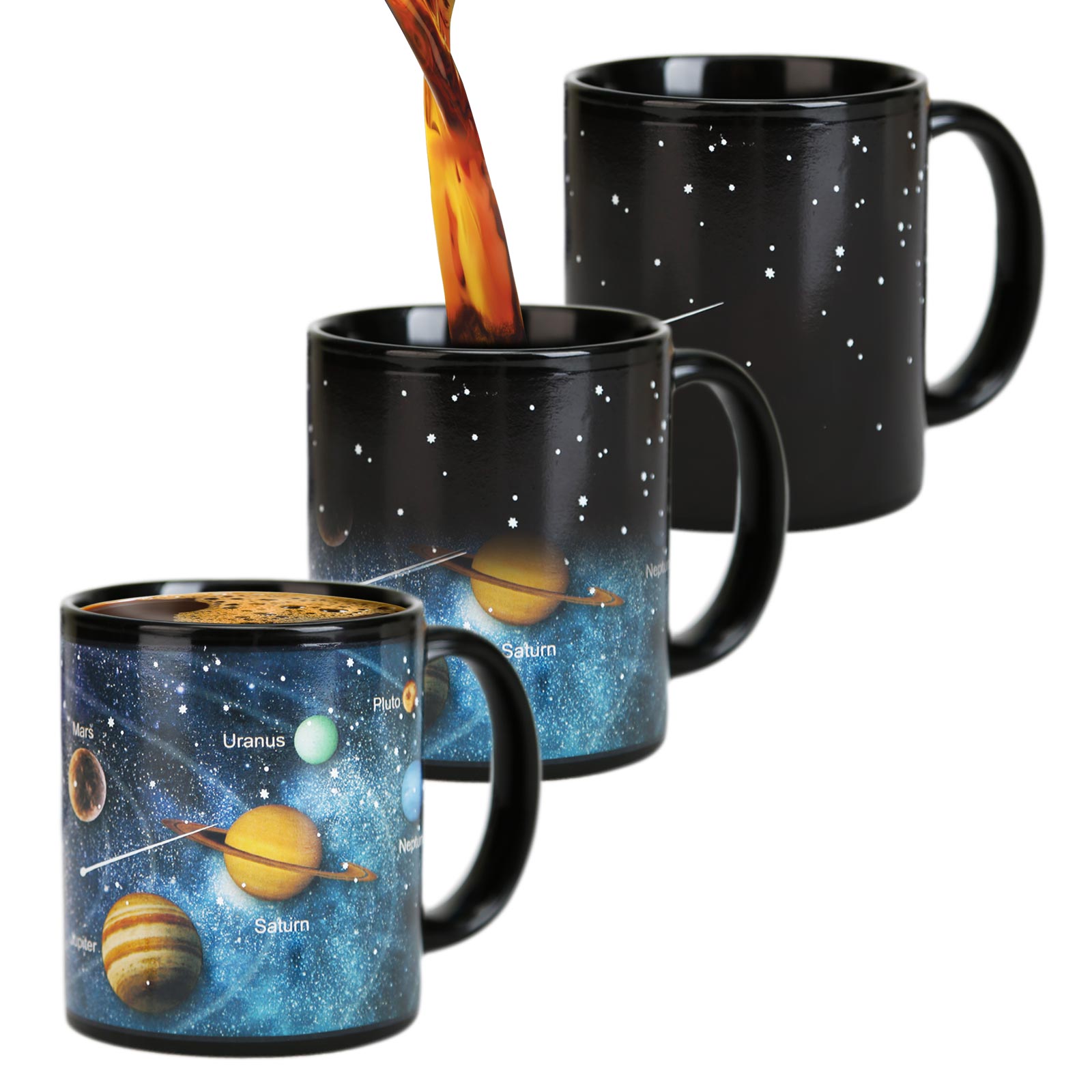 Starry Sky- Solar System Color Changing Mug Magic Mug.