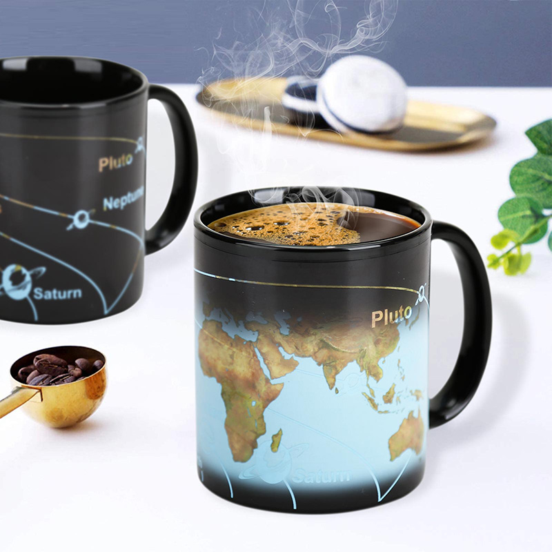 Solar System-Earth Color Changing Mug Magic Mug.
