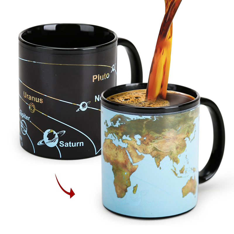Solar System-Earth Color Changing Mug Magic Mug.