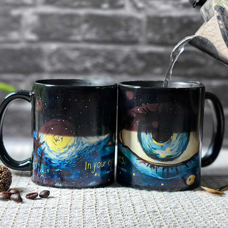 Starry Sky-Eyes of Van Gogh Color Changing Mug Magic Mug.
