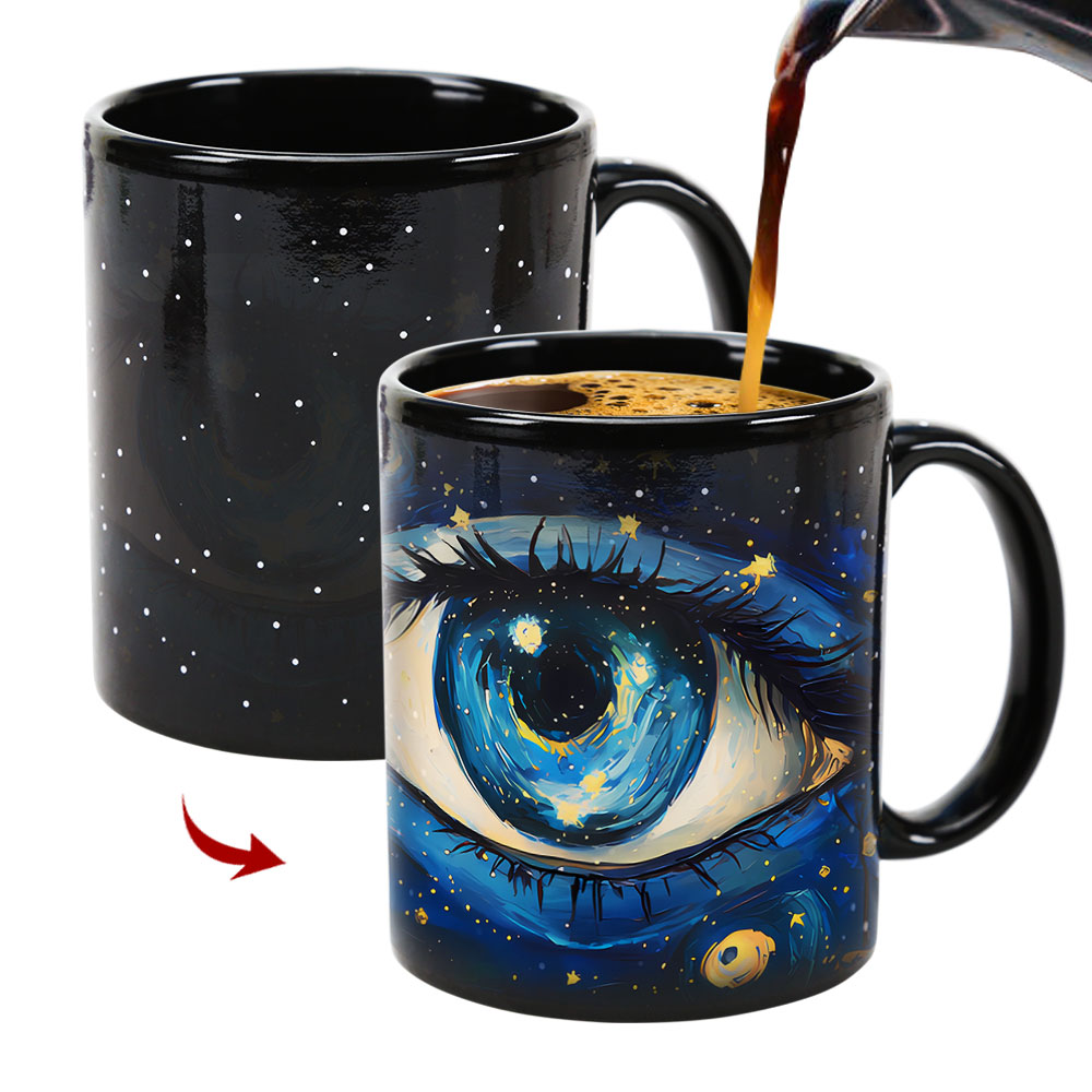 Starry Sky-Eyes of Van Gogh Color Changing Mug Magic Mug.
