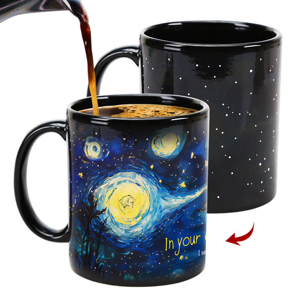 Starry Sky-Eyes of Van Gogh Color Changing Mug Magic Mug.