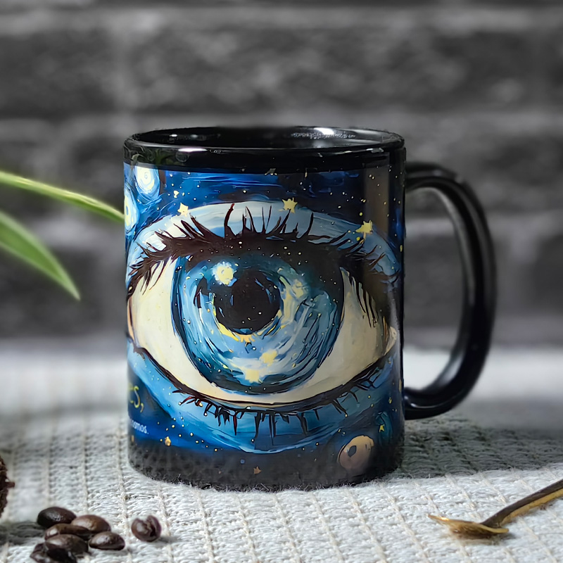Starry Sky-Eyes of Van Gogh Color Changing Mug Magic Mug.