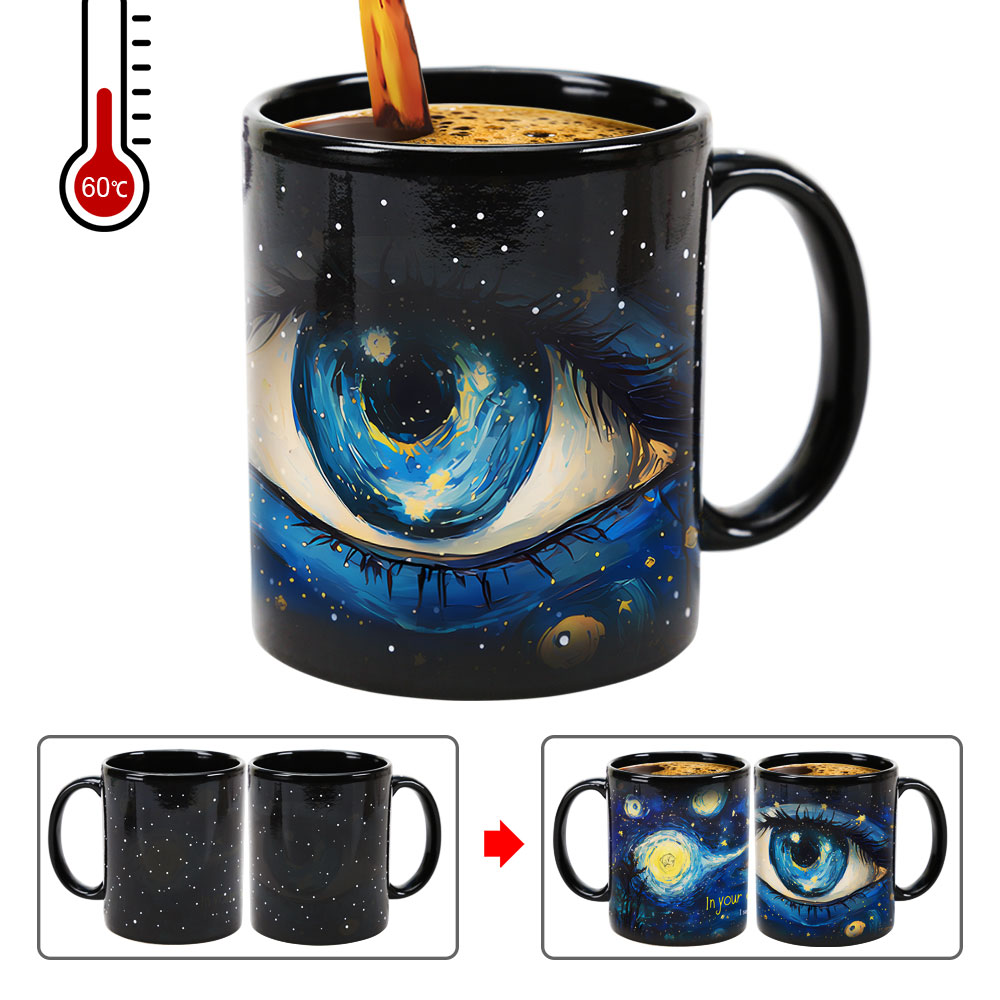Starry Sky-Eyes of Van Gogh Color Changing Mug Magic Mug.