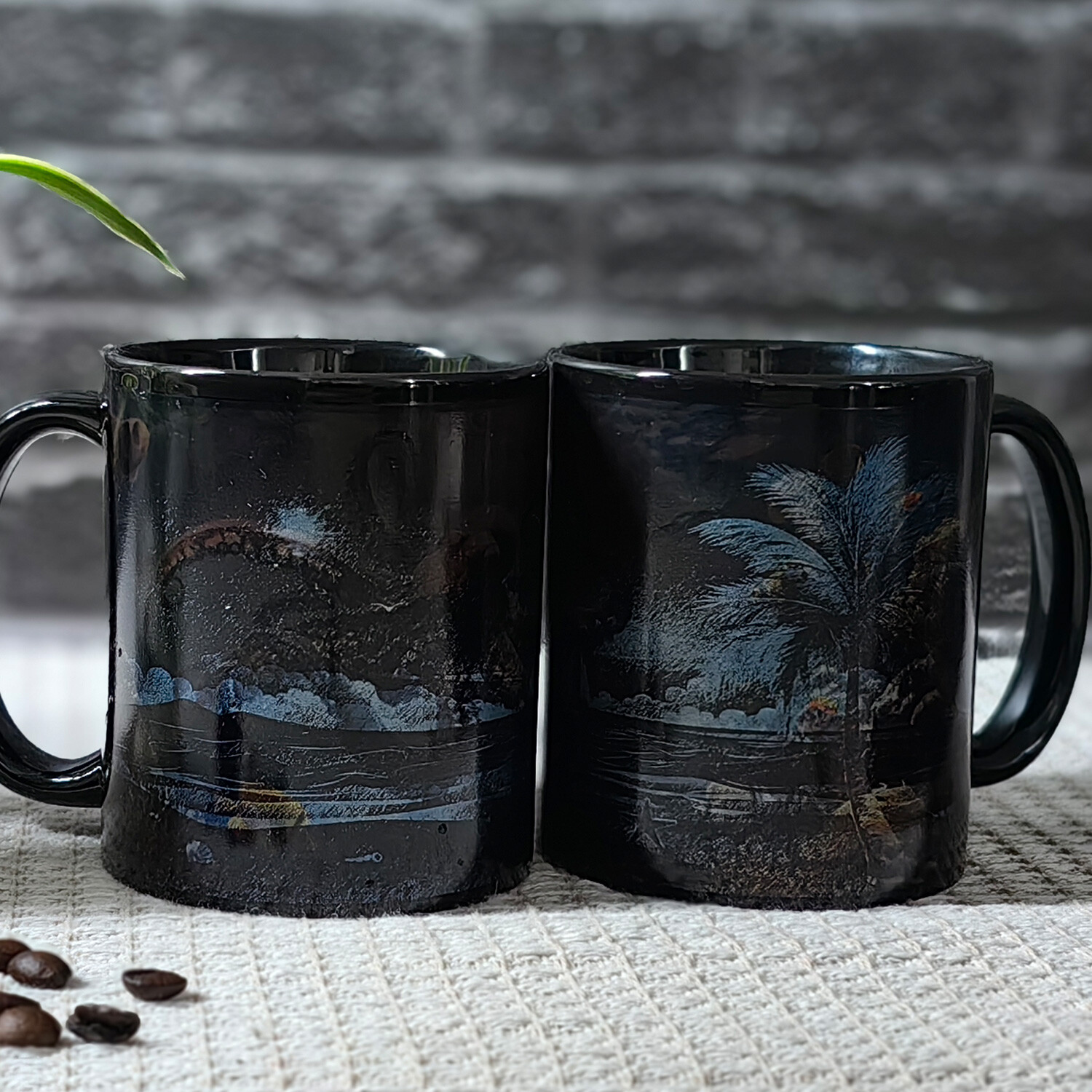 Seaside - Octopus，Ocean Color Changing Mug Magic Mug.