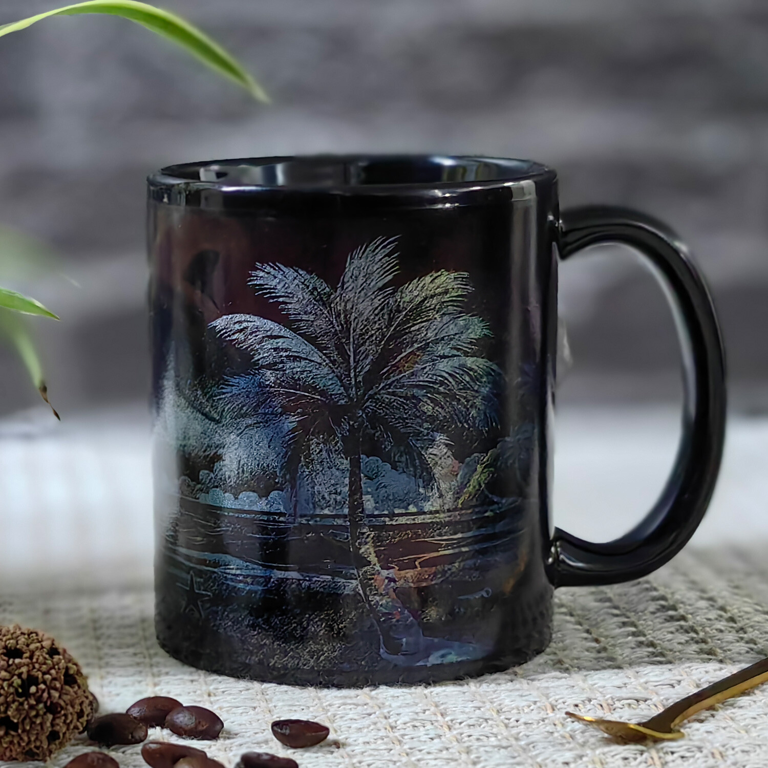 Seaside - Dolphin，Ocean Color Changing Mug Magic Mug.