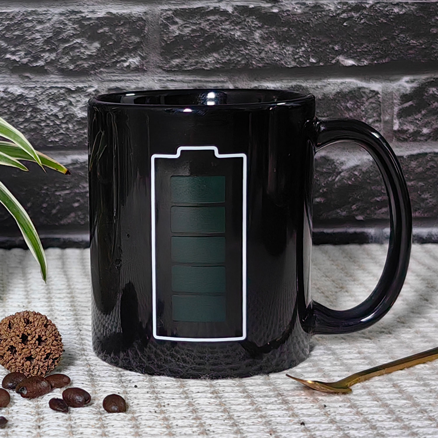 Batteryr, Father's Day Gift Color Changing Mug Magic Mug.